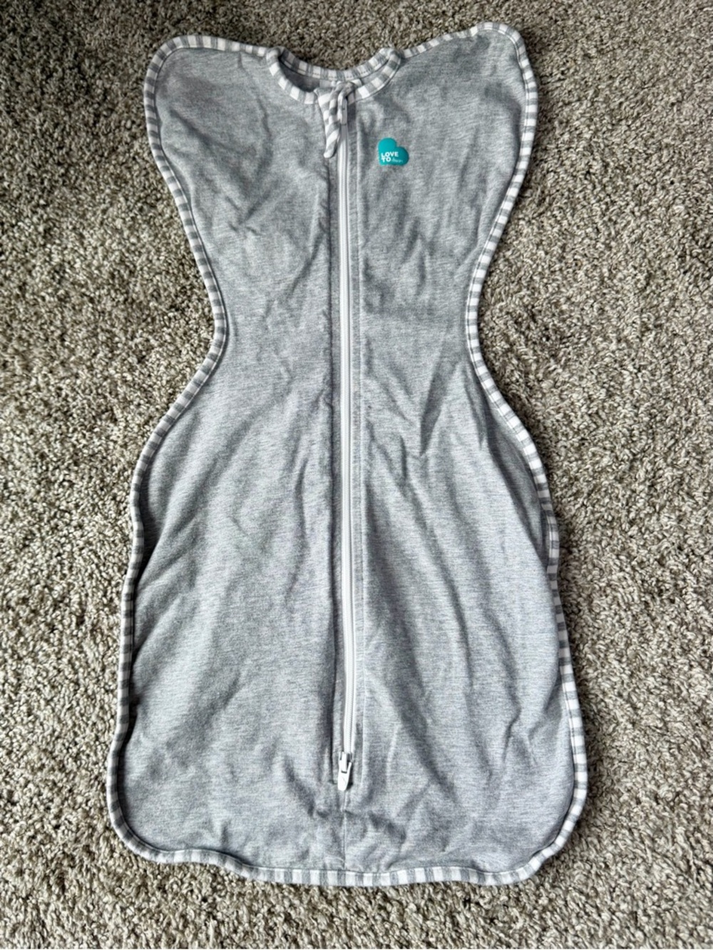 Love to Dream Gray Swaddle Sleep Sack - Size Small 8-13lbs